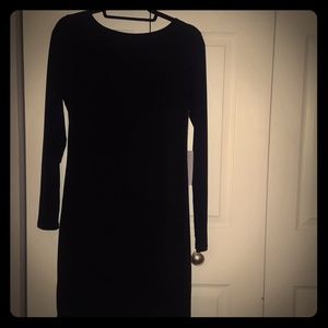 JLO Lace Black Long Sleeve Dress